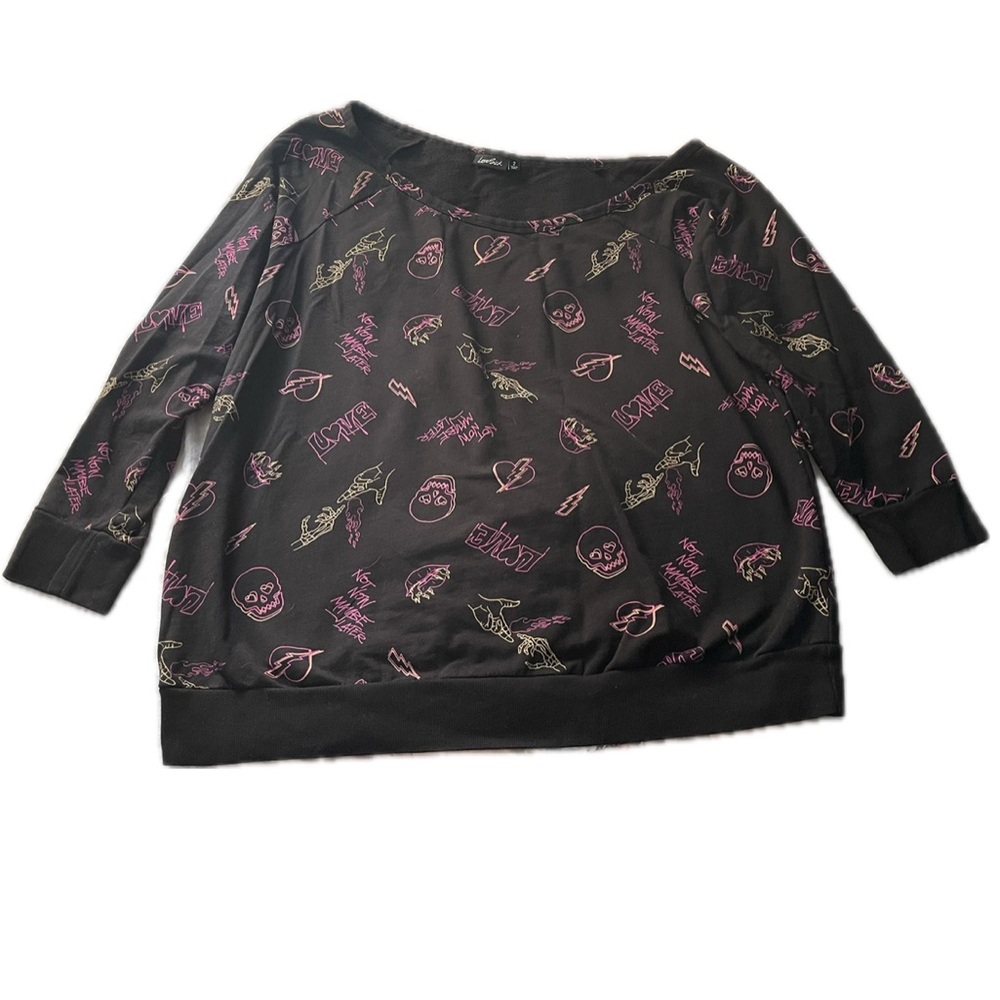 Plus Size Off The Shoulder Sweater